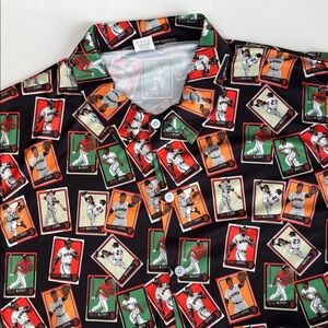 San Francisco Giants Legends Shirt Button Up SFG 2023 Hawaiian Black‎ Mens XL